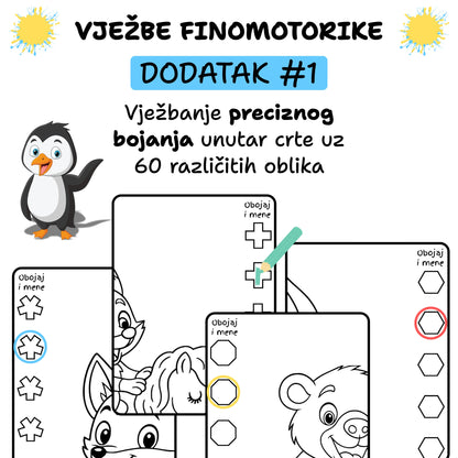 ZABAVKOVE BOJANKE - Zabavno bojenje i vježbe finomotorike u jednom