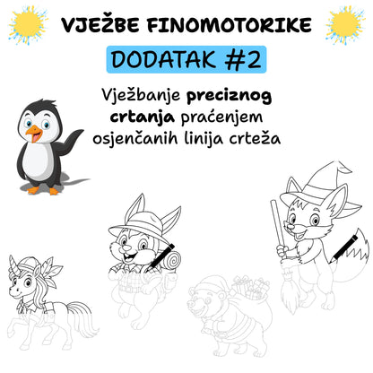 ZABAVKOVE BOJANKE - Zabavno bojenje i vježbe finomotorike u jednom